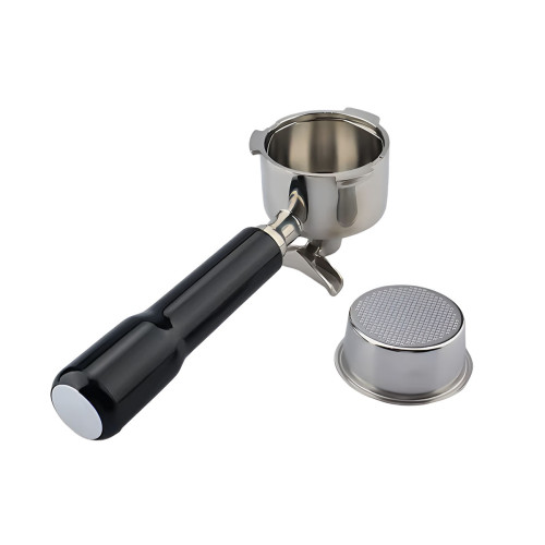 Portafilter met dubbele uitloop 4Barista 51 mm – De’Longhi Dedica (zwart handvat)