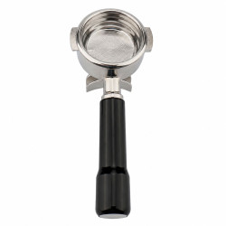 Portafilter met dubbele uitloop 4Barista 58 mm – E61 (zwart handvat)
