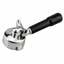 Portafilter met dubbele uitloop 4Barista 58 mm – E61 (zwart handvat)