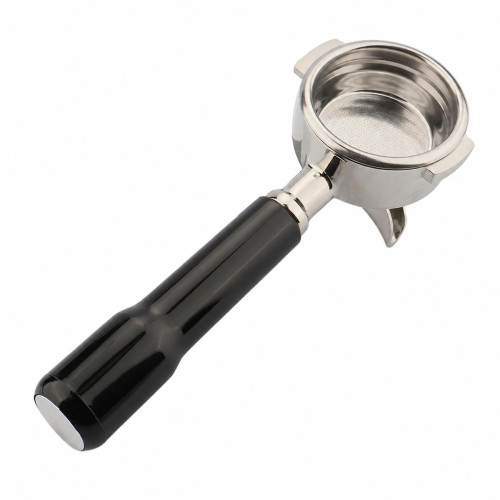 Portafilter met dubbele uitloop 4Barista 58 mm – E61 (zwart handvat)