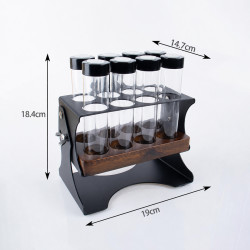 Set van kokers voor het bewaren van koffiebonen 4Barista