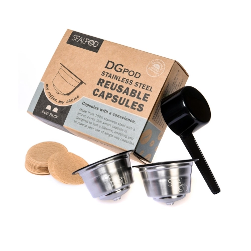 2x Herbruikbare capsule SEALPOD voor Dolce Gusto ®