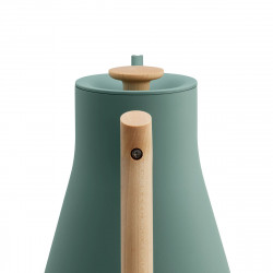 Fellow Stagg EKG Smoke green + Maple | Elektrische waterkoker Gooseneck