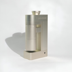 Femobook A5 (champagne gold) – elektrische koffiemolen