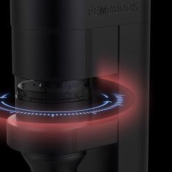 Femobook A68 (zwart) – elektrische koffiemolen