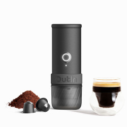 Outin Mino (Space grey) - reis-koffiezetapparaat