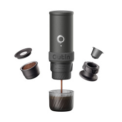 Outin Mino (Space grey) - reis-koffiezetapparaat