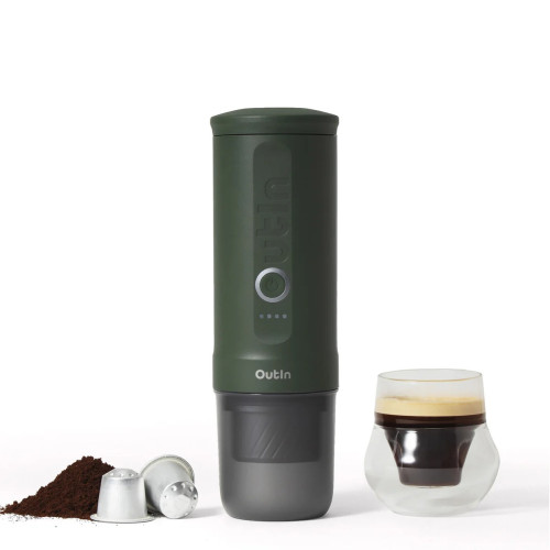 OutIn Nano 2 (Forest green) - reiskoffiezetapparaat