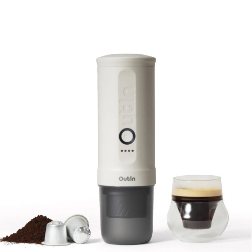 OutIn Nano 2 (Pearl white) - reiskoffiezetapparaat