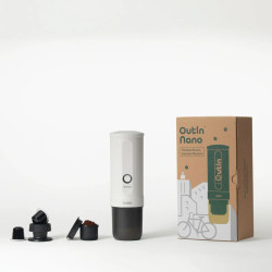 OutIn Nano 2 (Pearl white) - reiskoffiezetapparaat