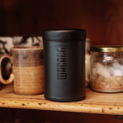 Wacaco Prestina (coal black) – een draagbare koffiemaker